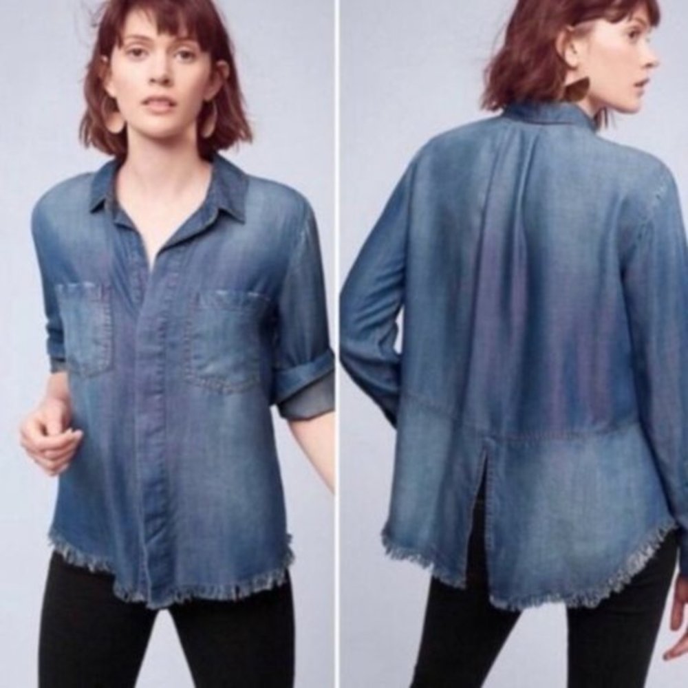 Cloth & Stone denim shirt‎